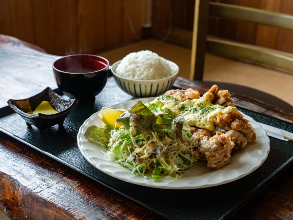 金武町の食堂美里